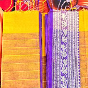 হাফসিল্ক নকশী পায়ির শাড়ী